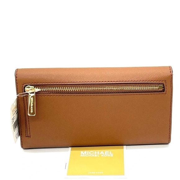 Michael Kors Large Trifold Wallet Luggage (NWT) - Picture 4 of 8